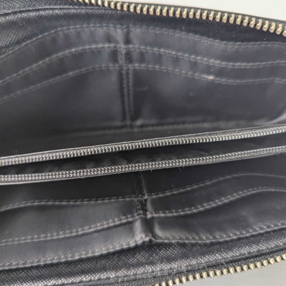 Coach Black Leather Wallet - Picture 9 of 9